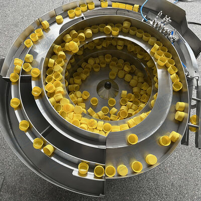 Alimentatore vibrante a ciotola basato sui requisiti del cliente con motore a vibrazione elettromagnetica personalizzato per un'alimentazione precisa