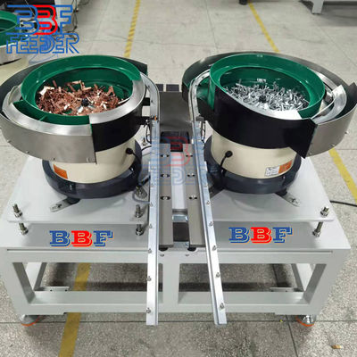 Infissiere per scatole vibratorie in alluminio personalizzato per chiodi doppi e grandi componenti metallici