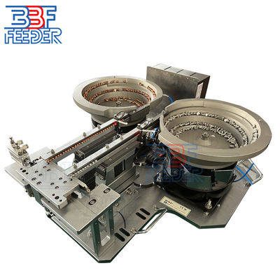 Industria Bowl Feeder Escapement Piccole parti metalliche Particelle Vibratore a vite Feeder