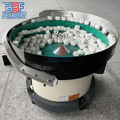 Velocità regolabile Vibrating Bowl Feeder Crown Lid Cap Feeder Machine