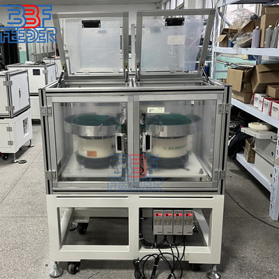 Contenitore insonorizzato Vibratore a scodella di alimentazione Protezione polvere Hopper vibrante