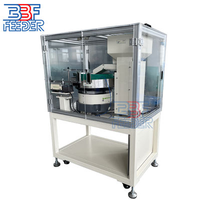 Polire o rivestimento in PU Vibratory Bowl Feeder Verde o basato sulle esigenze dei clienti Soluzione di alimentazione automatica delle parti