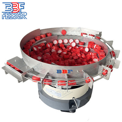 Polire o rivestimento in PU Vibratory Bowl Feeder Verde o basato sulle esigenze dei clienti Soluzione di alimentazione automatica delle parti