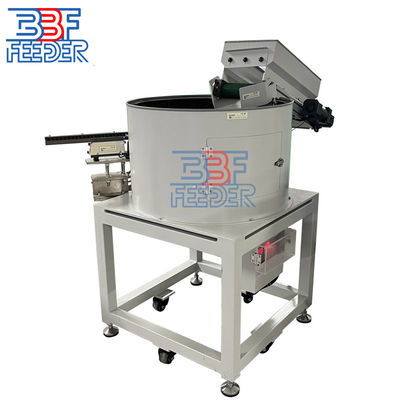 Parti metalliche alimentatore a scodella vibrante doppio trampolino alimentatore a disco vibrante