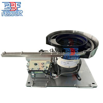 Vibratory Bowl Feeder personalizzato rivestimento PU 304 anello metallico rotondo alimentazione vibrante