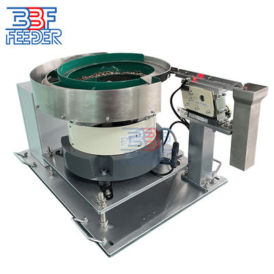 Alimentatore automatico a ciotola da pavimento o da tavolo, verde o in base alle esigenze del cliente, soluzione di alimentazione per l'automazione industriale