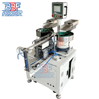 Sistema PLC Cisterna di alimentazione Macchina di blocco metallico di parti vibranti di alimentazione