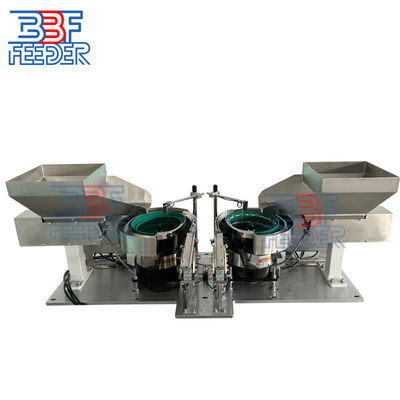 Precise Orientation Vibratory Bowl Feeder Rotary Magnetic Vibrating Metal Stamping Parts 