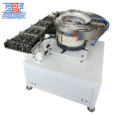 Aghi medici e tappi per siringhe Vibratory Bowl Feeder con finitura in acciaio inossidabile SUS304