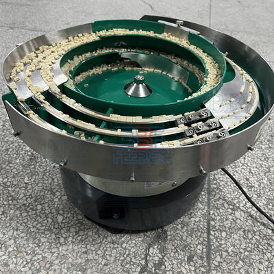 Alimentazione e classificazione automatizzata delle parti Vibratory Bowl Feeder Montaggio a pavimento o a tavolo Disegni personalizzati per la classificazione del materiale
