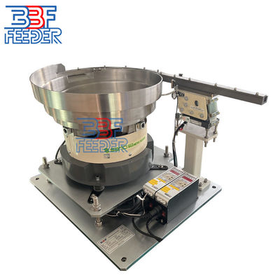 Velocità regolabile Vibrating Bowl Feeder Crown Lid Cap Feeder Machine