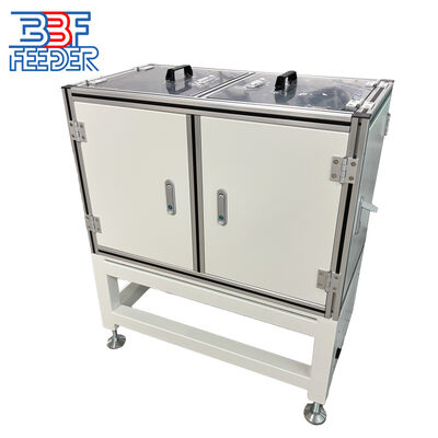 Alimentatore vibrante personalizzato in acciaio inossidabile, durevole, per l'alimentazione automatica di componenti