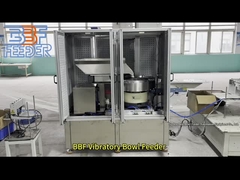 Vibrazione elettromagnetica Hopper alimentazione parti di vite di plastica Vibrazione bolla alimentatore