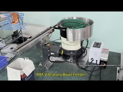 Vibratory Bowl Feeder personalizzato rivestimento PU 304 anello metallico rotondo alimentazione vibrante