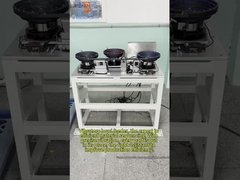 Alimentatore a vasca vibrante con guarnizione in silicone a velocità costante a basso rumore rotativo OEM / ODM