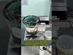 Certificato CE alimentazione vibrante su misura piccole parti metalliche alimentatore a scodella vibrante