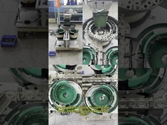 Certificazione CE Electromagnet Vibratory Bowl Feeder Parti metalliche Vibrating Feeding