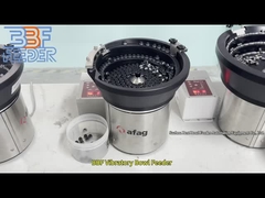 Orientazione precisa Componenti di alimentazione Chiusure Grommets pulsante Vibrazione bolla di alimentazione