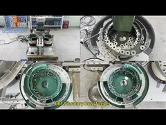 Electromagnet CE Certificazione Parti metalliche Vibratory Bowl Feeder