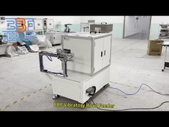 Macchina di alimentazione a scodella vibratoria rivestita personalizzare sistemi di alimentazione di parti