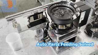 Sistema di alimentazione automatico delle parti metalliche personalizzato alimentatore vibrante elettromagnetico a ciotola