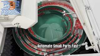 Alimentatore a vaschetta con tappo vibrante CE Alimentatore automatico per piccole parti ad alta efficienza